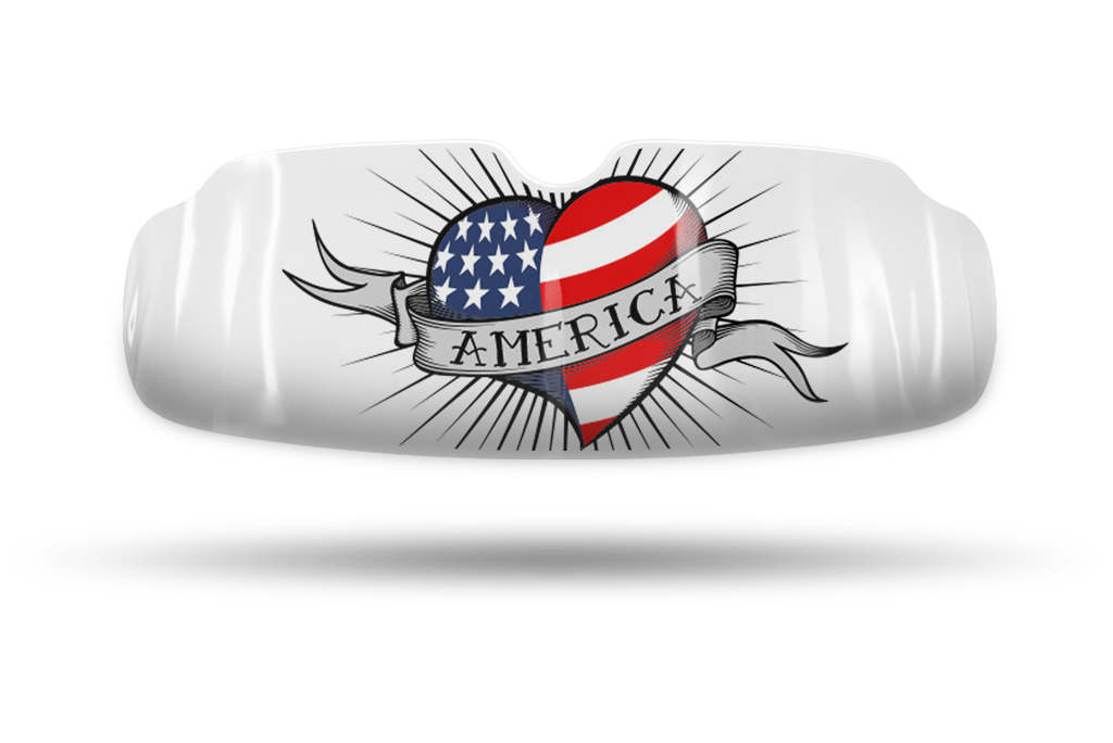 America Heart Tattoo QuickFIT