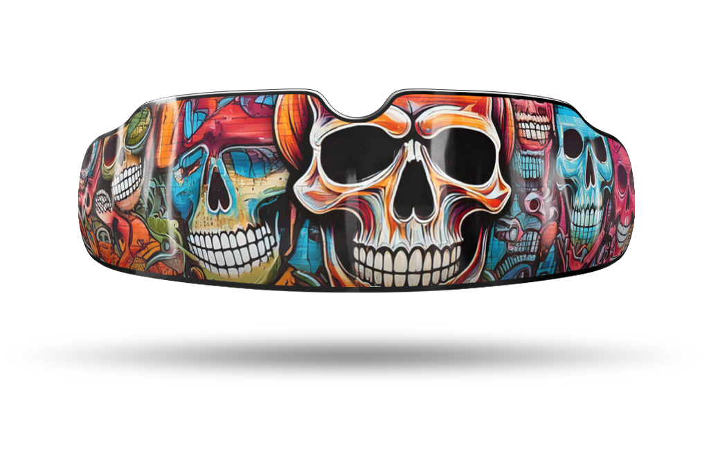 Color Skulls Graffiti QuickFIT