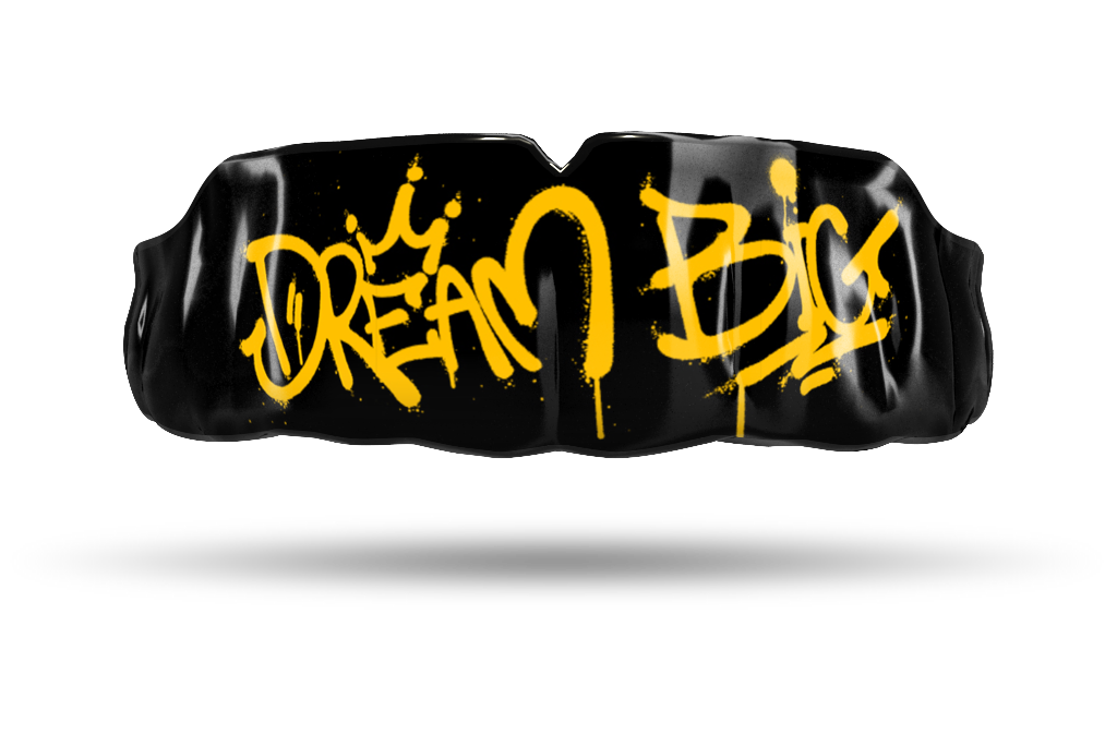 Dream Big Black Graffiti