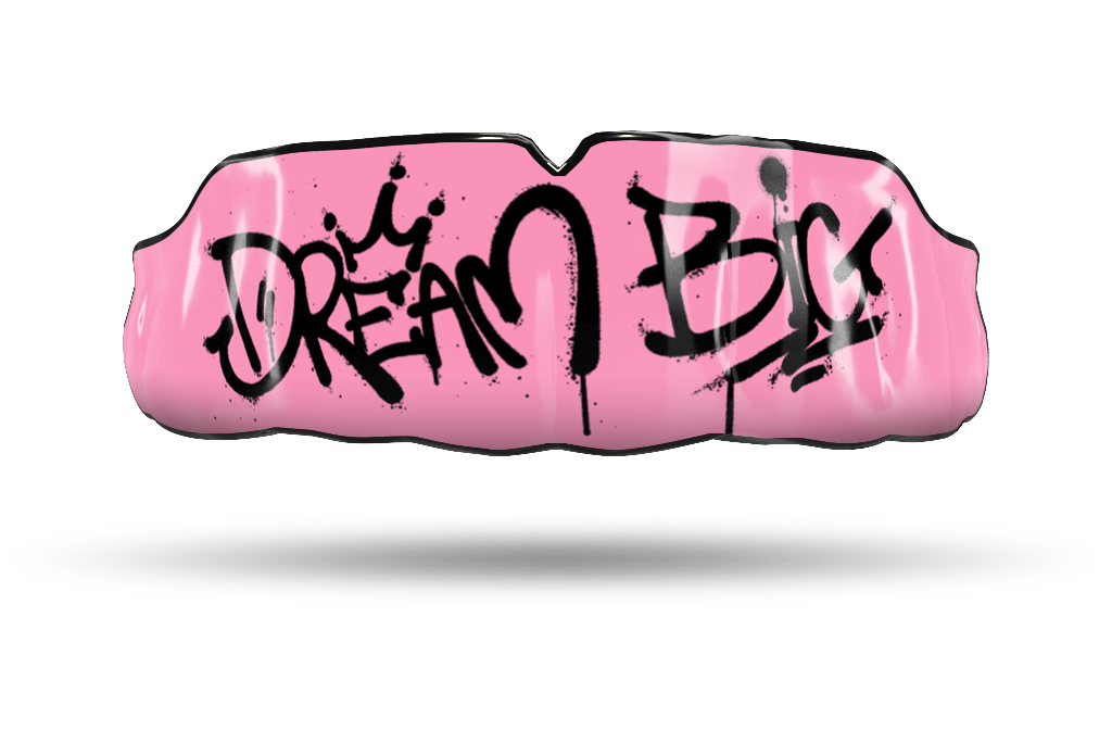 Dream Big Pink Graffiti