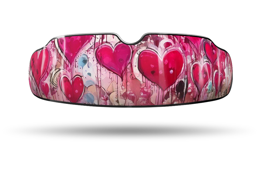 Pink Hearts Graffiti QuickFIT