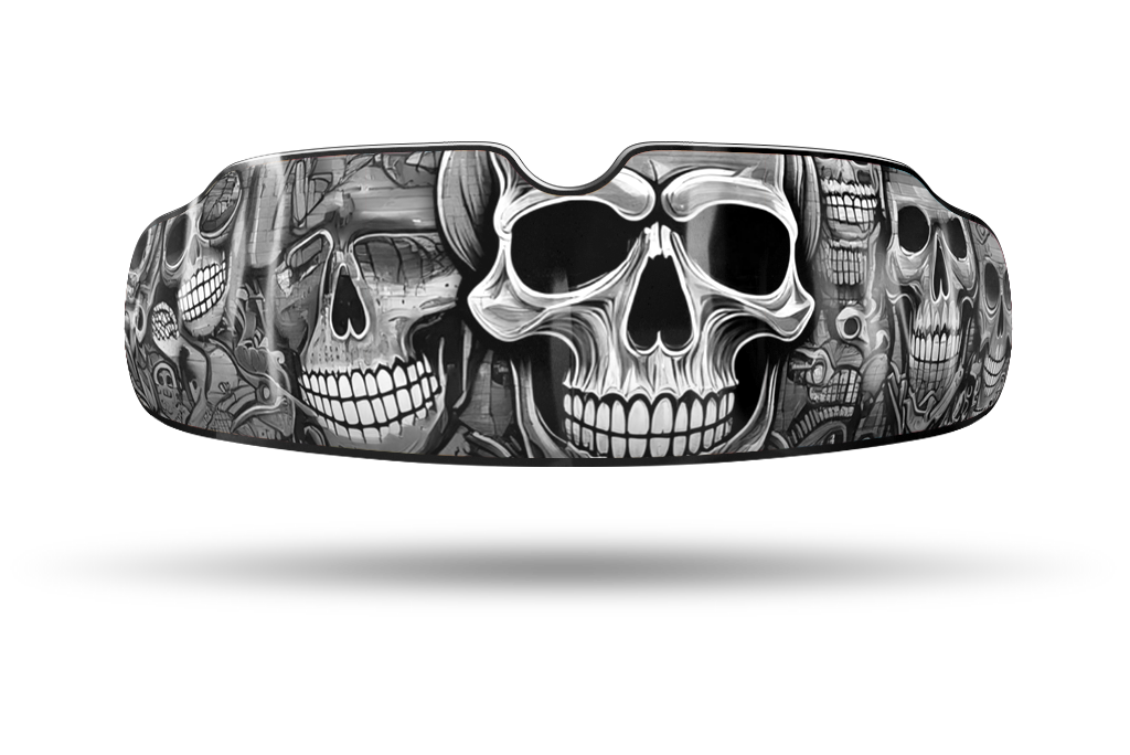 BW Skulls Graffiti QuickFIT