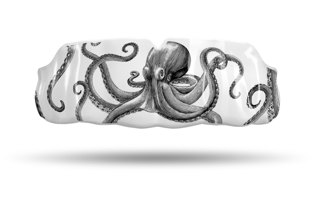 Kraken Octopus Sticker - Impact Mouthguards